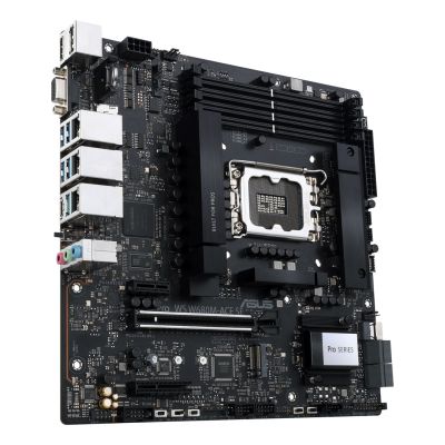 3. ASUS PRO WS W680M-ACE SE Intel W680 LGA 1700 micro ATX