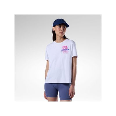 Koszulka damska ROSSIGNOL W Graphic Waterfall Tee biała