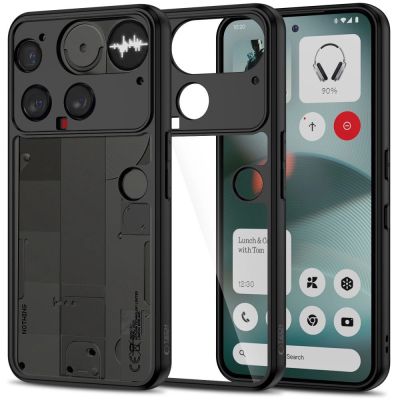 Etui Tech-Protect MagMat na Nothing Phone 3 czarno-przezroczyste