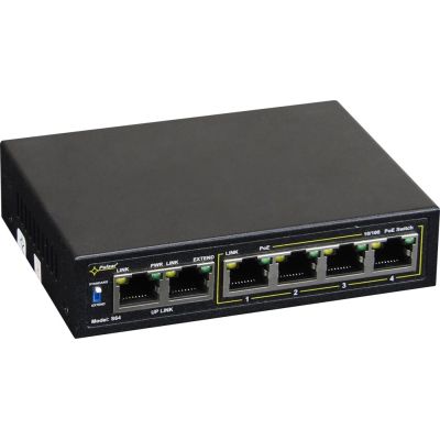 4. Switch PoE PULSAR S64 (6x 10/100Mbps)