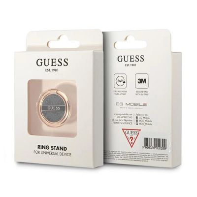2. Ring Guess 4G Collection - czarny