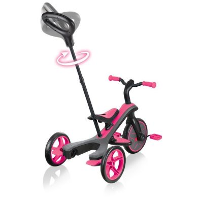 8. Rowerek 4w1 Globber Explorer Trike Fuchsia 632-110-2 HS-TNK-000013809