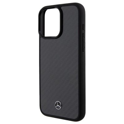 6. Etui Mercedes Carbon Fiber Dynamic na iPhone 15 Pro Max - czarne