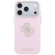 3. Etui Guess Smooth & Big Strass Logo na iPhone 18 Pro / 17 Pro - różowe