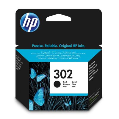 2. Tusz HP czarny HP 302, HP302=F6U66AE, 190 str.,3,5 ml