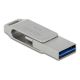 2. DeLOCK Pendrive USB-C + Typ-A 5 Gbps 64 GB - metalowa obudowa