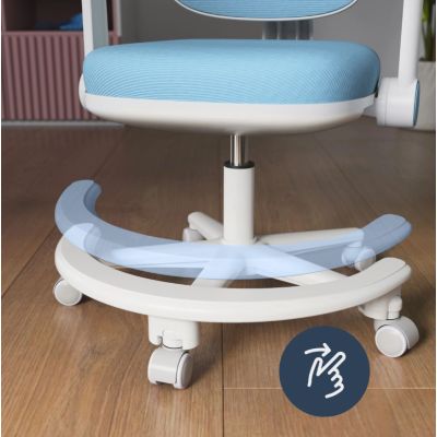 12. Fotel obrotowy Junior 3.6 Blue