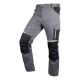 Spodnie robocze Mix&Match, szaro-czarne, rozmiar XS