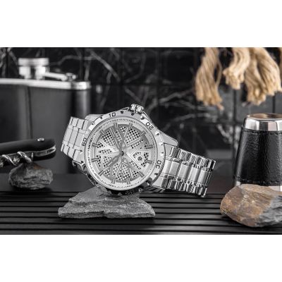 6. Zegarek Męski Skmei 9337SI + BOX