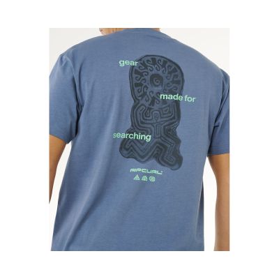 5. Koszulka męska RIP CURL Search Sundial Tee niebieska