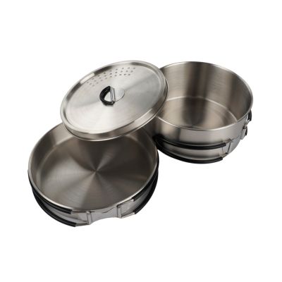 5. Zestaw naczyń stalowych Campingaz Trekking Kit 2197185