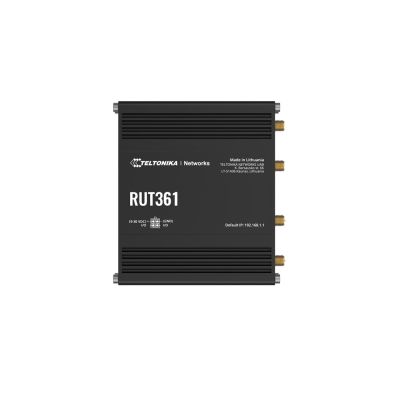 5. Teltonika Przemysłowy router 4G LTE RUT361 Cat 6 LTE, WiFi 4, 2x RJ45 100Mb/s, IP30
