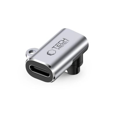 2. Adapter kątowy Tech-Protect Ultraboost USB-C do zegarka Garmin - szary