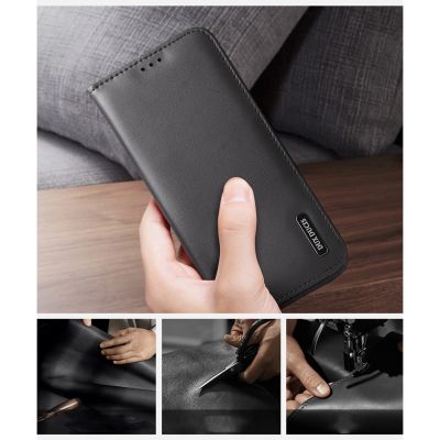 11. Etui Dux Ducis Hivo na Samsung Galaxy S25 Edge z klapką i ochroną RFID - czarne