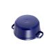 3. Staub 40510-283-0 kociołek 3,8 l Niebieski