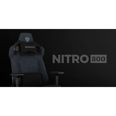 8. Fotel do gry GENESIS NFG-2245 Obite siedzisko