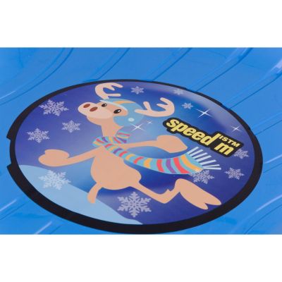 14. ŚLIZG PLASTIKOWY UFO 2 NIEBIESKI R.M