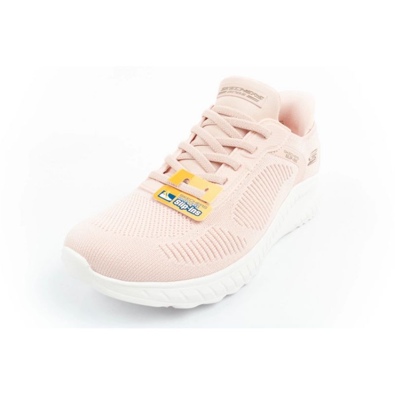 3. Buty Skechers Bobs Squad sneakersy Slip-ins W 117497/LTPK