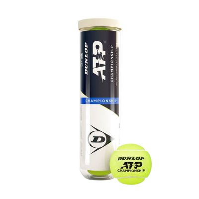 3. Piłki do tenisa ziemnego Dunlop ATP Championship 4 szt. 601628