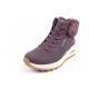 12. Skechers Uno Rugged buty sportowe damskie botki ocieplane zimowe fioletowe