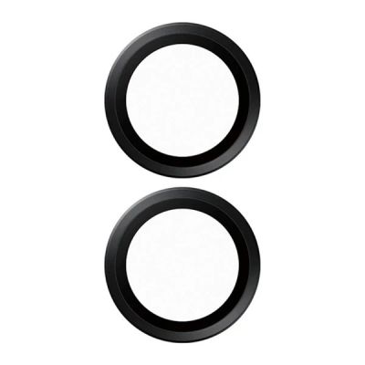 3. Szkło hartowane PanzerGlass Hoops Black Lens Protector na aparat do iPhone 16 / 16 Plus