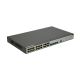 5. FiberHome S4820-28T-X-PE-AC łącza sieciowe Zarządzany L2/L3 Gigabit Ethernet (10/100/1000) Obsługa PoE 1U Czarny, Szary