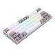 5. REDRAGON K617-RGB Fizz RGB White/Grey klawiatura USB Szary, Biały