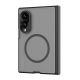 4. Etui Nillkin Super Frosted Shield Fold Magnetic Case na Samsung Galaxy Z Fold 8 kompatybilne z MagSafe - półprzezroczyste