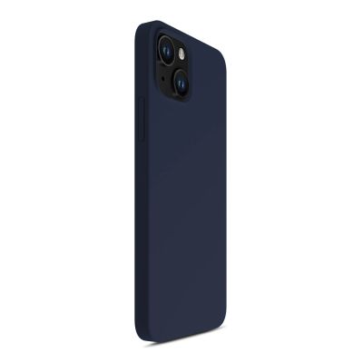 2. Etui 3mk Silicone Case na iPhone 15 Plus - granatowe