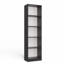 REGAŁ NA KSIĄŻKI 50 CM ANTRACYT