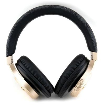 3. Słuchawki nauszne Guess 4G Script Bluetooth - czarne