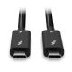 4. Lindy 31121 kabel Thunderbolt 2 m 40 Gbit/s Czarny