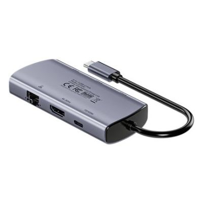 4. UNITEK HUB USB-C 6 W 1 | 3X USB-A | 5GBPS | PD 100 W | HDMI 4K@30HZ | RJ45