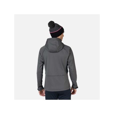 2. Kurtka Rossignol Softshell Hoodie Jkt szary