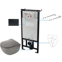 Zestaw WC podtynkowy 6 w 1