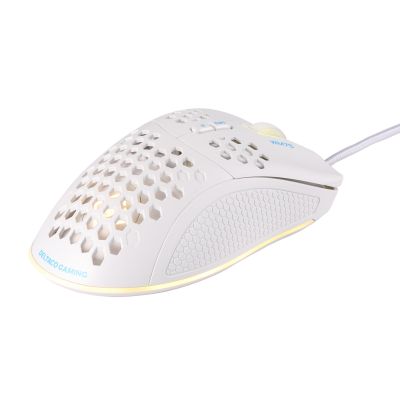 3. Deltaco Gaming GAM-108-W myszka Dla praworęcznych USB Typu-A Optyczny 6400 DPI