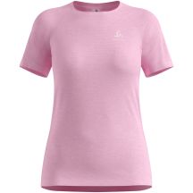 Koszulka damska Odlo T-shirt crew neck s/s ESSENTIAL SEAMLESS różowa