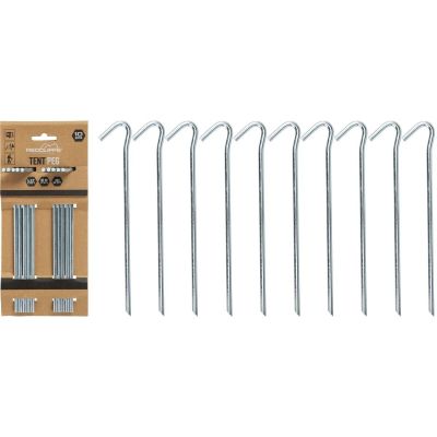 6. ŚLEDZIE DO NAMIOTU 17CM KPL 10SZT METAL REDCLIFFS