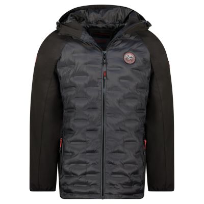 Kurtka męska Geographical Norway BAEL BLACK DB MEN 056 BLACK (WZ8113H/GN-NOIR)