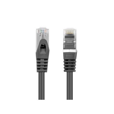 3. LANBERG PATCHCORD KAT.6 FTP 0.5M CZARNY FLUKE PASSED