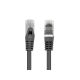 3. LANBERG PATCHCORD KAT.6 FTP 0.5M CZARNY FLUKE PASSED