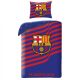 FC Barcelona pościel komplet bawełna 140x200 + 70x90 cm FCB-4522BL