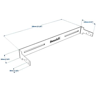 4. UCHWYTY MONTAŻOWE WH1+ S4 DO DRABINEK BENCHK SERII 1