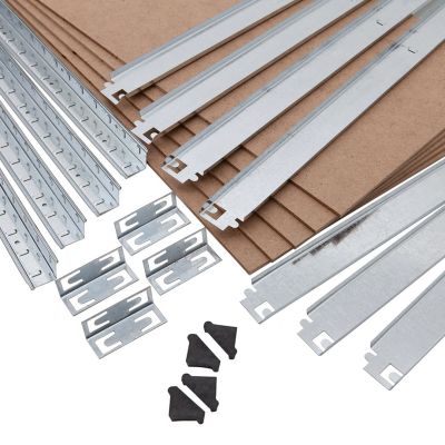 9. GREENBLUE REGAŁ MAGAZYNOWY METALOWY OCYNK 180X90X40 CM GB378