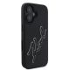 2. Etui Karl Lagerfeld 3D Rubber Signature na iPhone 16 - czarne
