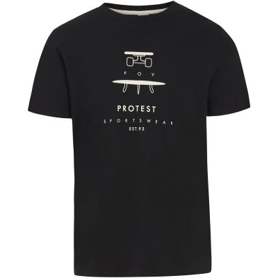 T-Shirt męski PROTEST PRTAndros czarny