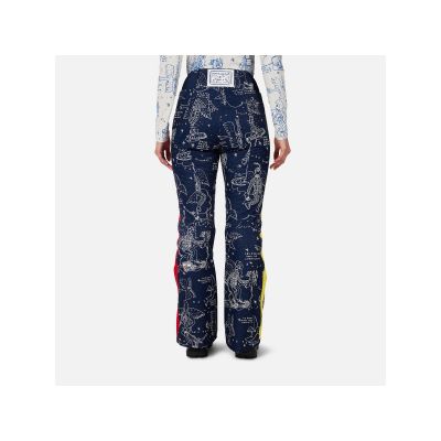 3. Spodnie narciarskie damskie ROSSIGNOL W Jcc Sublim Pant granatowe