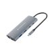 Conceptronic DONN06G stacja dokująca Przewodowa USB 3.2 Gen 1 (3.1 Gen 1) Type-C Szary