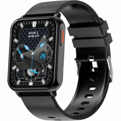 5. Smartwatch Gravity Czarny 2 Paski GT17-7