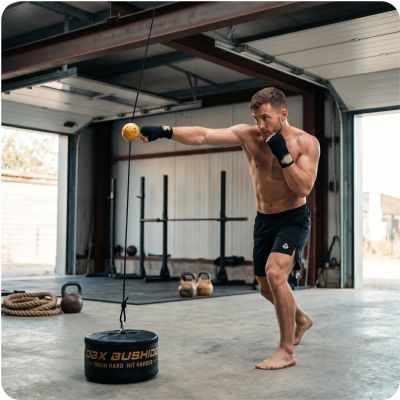 3. Piłka refleksowa z kotwicą | ProFighter | DBX Bushido